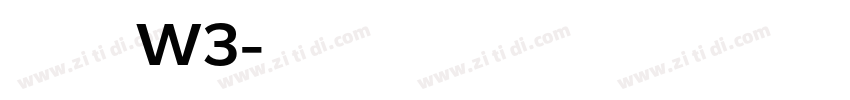 华康糸柳舞墨体 W3字体转换